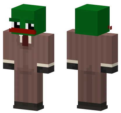 Pepe The Pog 2 0 Minecraft skin