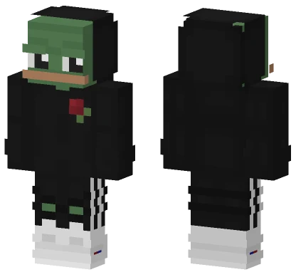 Peppe With Rose Shirt Minecraft skin