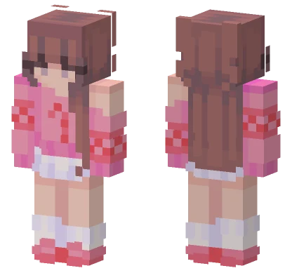 Peppermint Bark t r3 Minecraft skin