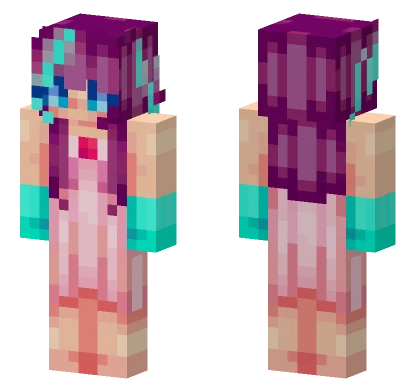 Perfect Artificial Prom Minecraft skin