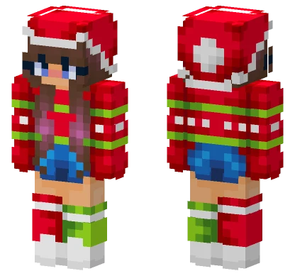 Perfect Christmas Snowcember Day 12 Minecraft skin