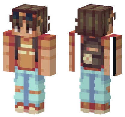 Perfect Summer Day Out Minecraft skin