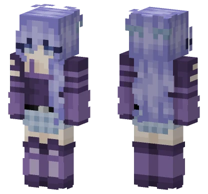 Periwinkle Sky Outfit Minecraft skin