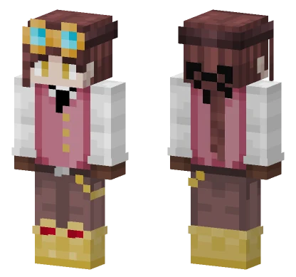 Persona Main Skin Without Cape Minecraft skin
