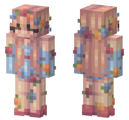 Petals Girl Minecraft skin