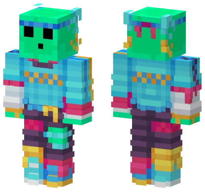 Petezahhutt Aqua Axolotls Mcctr Minecraft skin