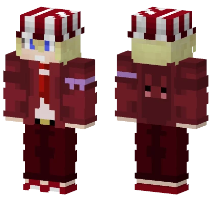 Ph1lza Red Rabbits Minecraft skin