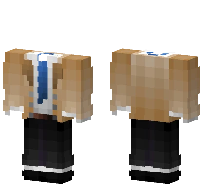 Phantom Buster School Uniform Minecraft skin
