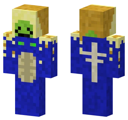 Phantom Holding Cheese Turtle Minecraft skin