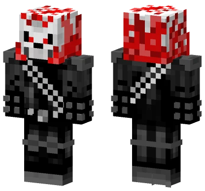 Phantom Rider Padded Red Minecraft skin
