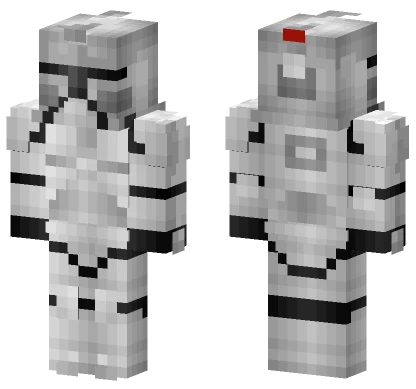 Phase 1 Clone Trooper Minecraft skin