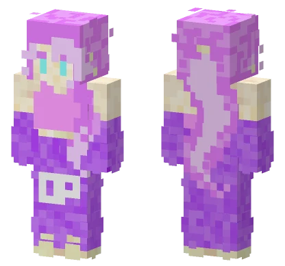 Phili130 Pink Hair Girl Minecraft skin