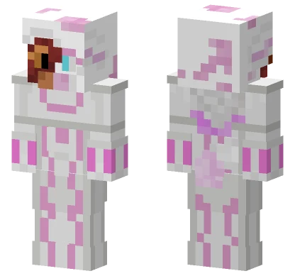 Phoenix Armor Masked Minecraft skin