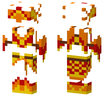 Phoenix Armour Minecraft skin