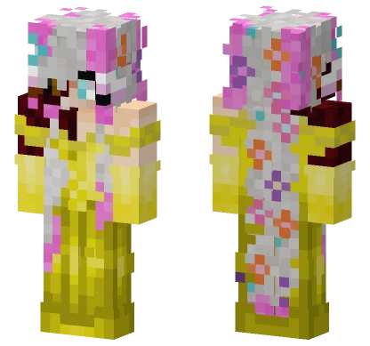 Phoenix Belle Red Minecraft skin