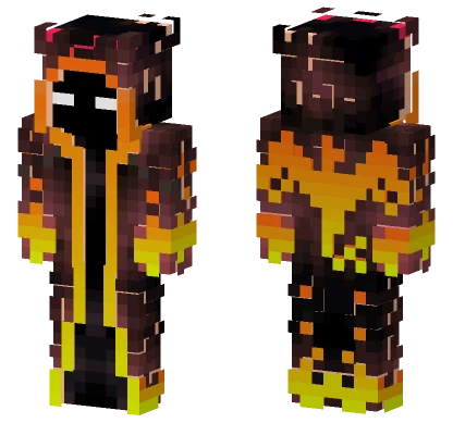 Phoenix Mage Minecraft skin