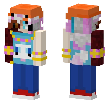 Phoenix Parappa Minecraft skin