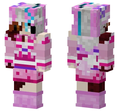 Phoenix Psylocke Minecraft skin