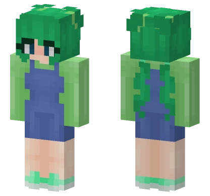 Phrogs Can Wear Overalls Minecraft skin