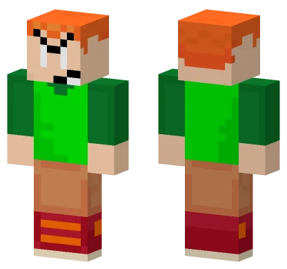 Pico Fnf Minecraft skin