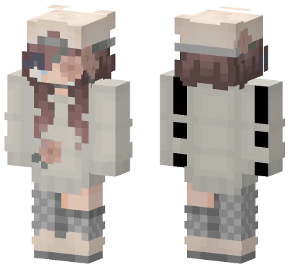 Pictured Flowers Minecraft skin