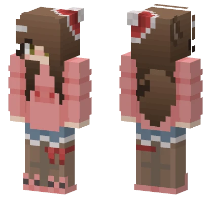 Piggy Winter Minecraft skin