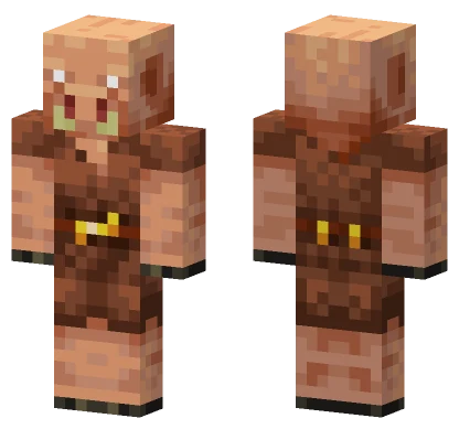 Piglin Skin Minecraft skin