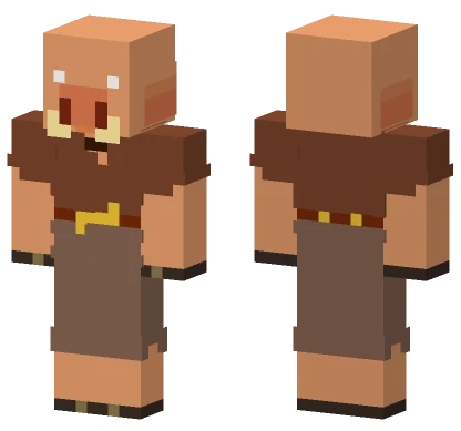 Piglin Skin Minecraft skin