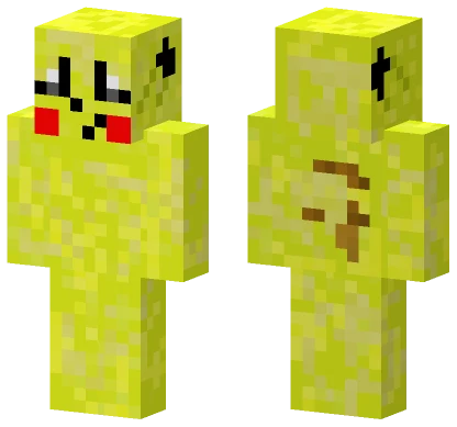 Pikachu Minecraft skin
