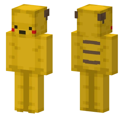 Pikachu Minecraft skin