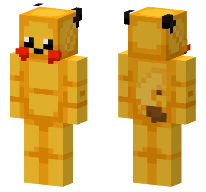 Pikachu Minecraft skin