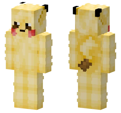 Pikachu Minecraft skin
