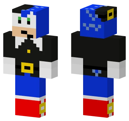 Pilgrim Sonic Minecraft skin