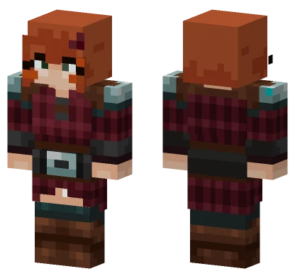 Pillager Juniper Minecraft skin