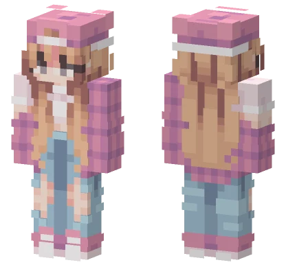 Pimk Witch Minecraft skin