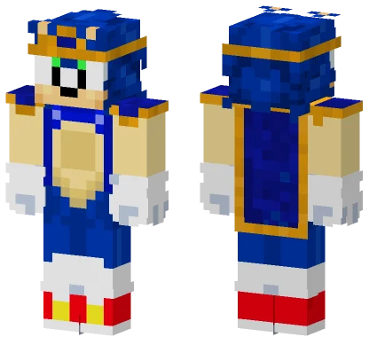 Pince Sonic Minecraft skin