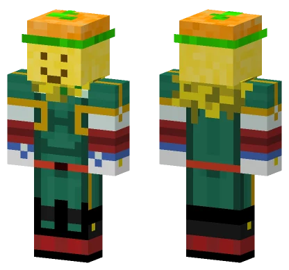 Pineapple Deku Minecraft skin