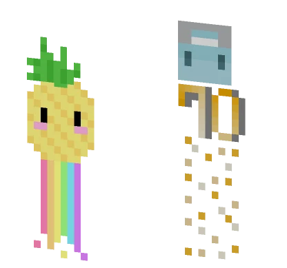 Pineapple Follower Skin Minecraft skin