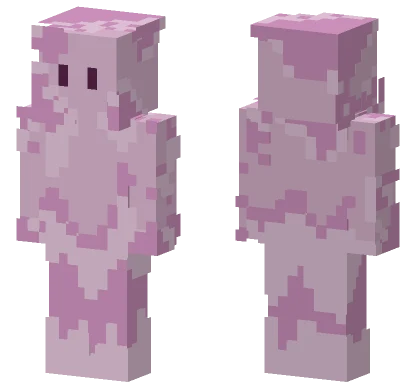 Pink Blob Minecraft skin