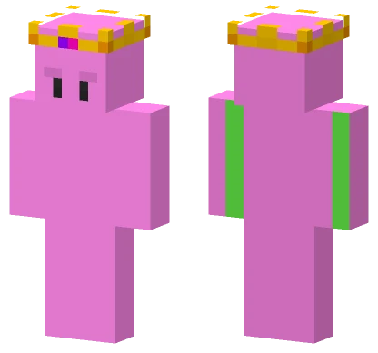 Pink Blob Monster Minecraft skin