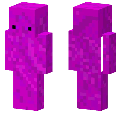 Pink Blob Monster Minecraft skin
