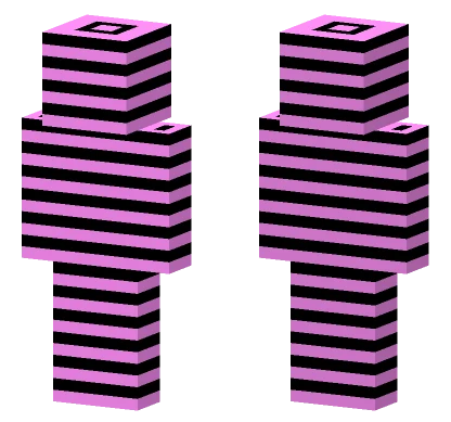 Pink Block Creature Minecraft skin