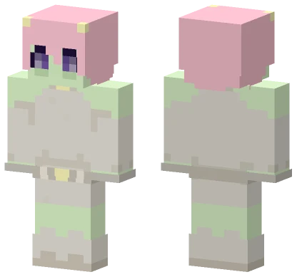 Pink Cat Pajamas Minecraft skin