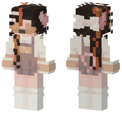 Pink Cherry Blossom Minecraft skin