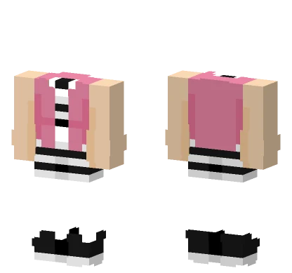 Pink Clothes Base Minecraft skin