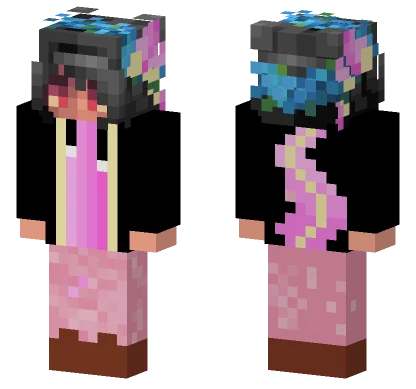 Pink Contest Outfit Minecraft skin