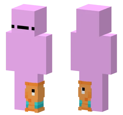 Pink Derpy Minecraft skin