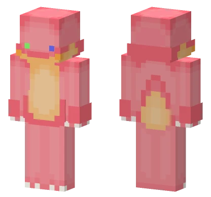 Pink Dog Minecraft skin
