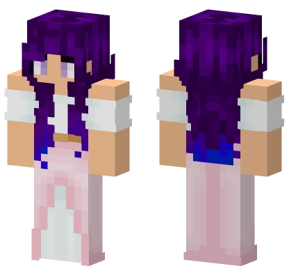 Pink Dress Minecraft skin