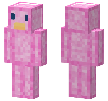 Pink Duck Minecraft skin